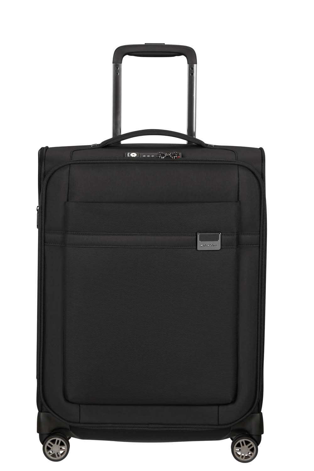 Samsonite Airea Trolley mit 4 Rollen 55cm (L 40cm) Schwarz