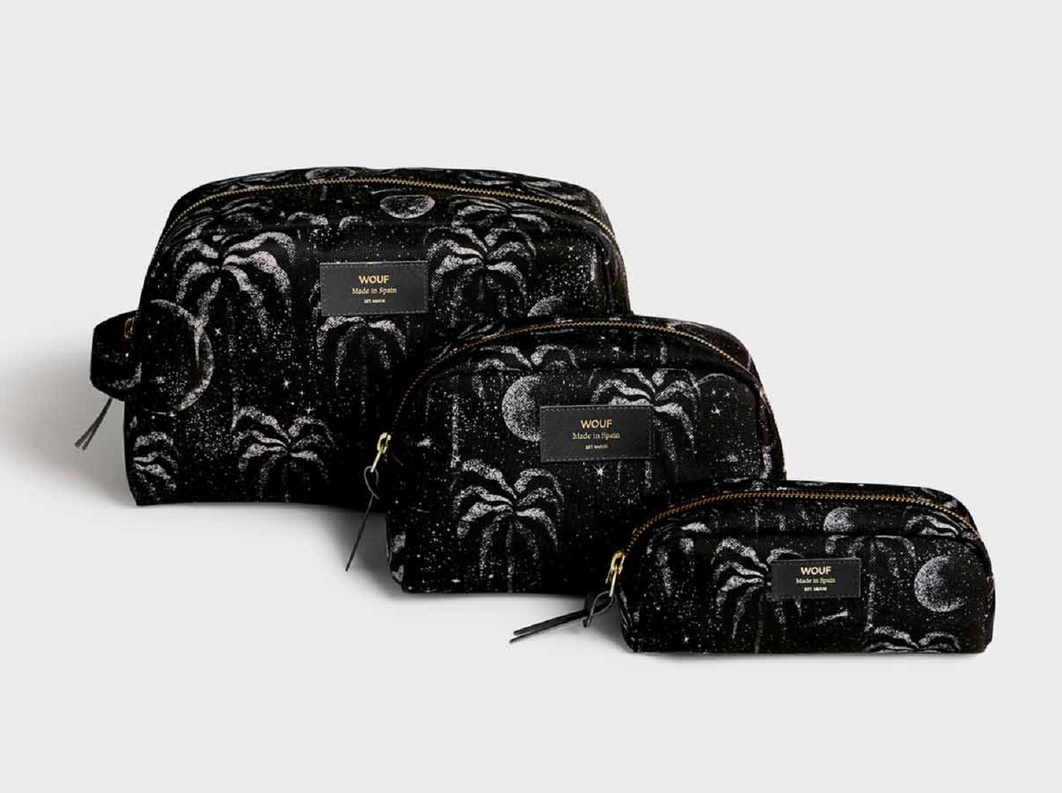Wouf Accessories Makeup Bag Recycled Collection Eclipse
