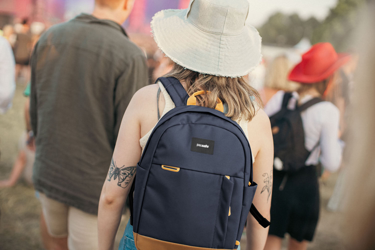 pacsafe GO 15L Anti-Theft Backpack Coastal Blue
