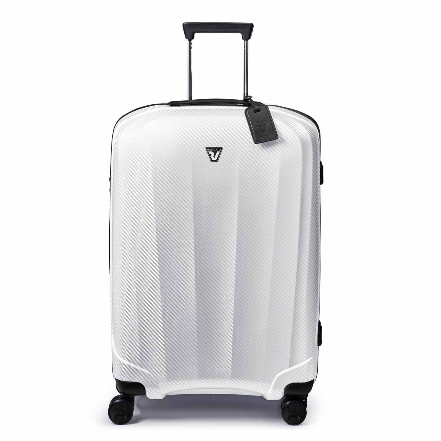 Roncato WE ARE GLAM Trolley L 4R Weiß/Black