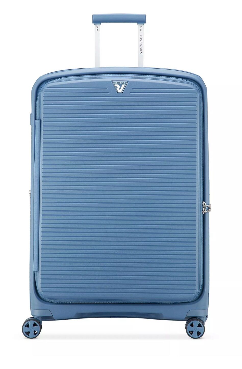 Roncato ARCADE DLX Trolley L (78cm) Erweiterbar Avio Blau