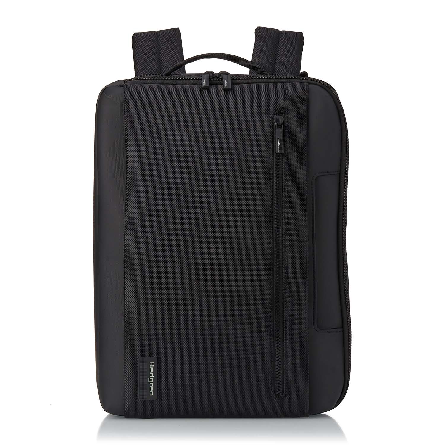 Hedgren Next DISPLAY 3 Way Briefcase Backpack, 15,6" Black