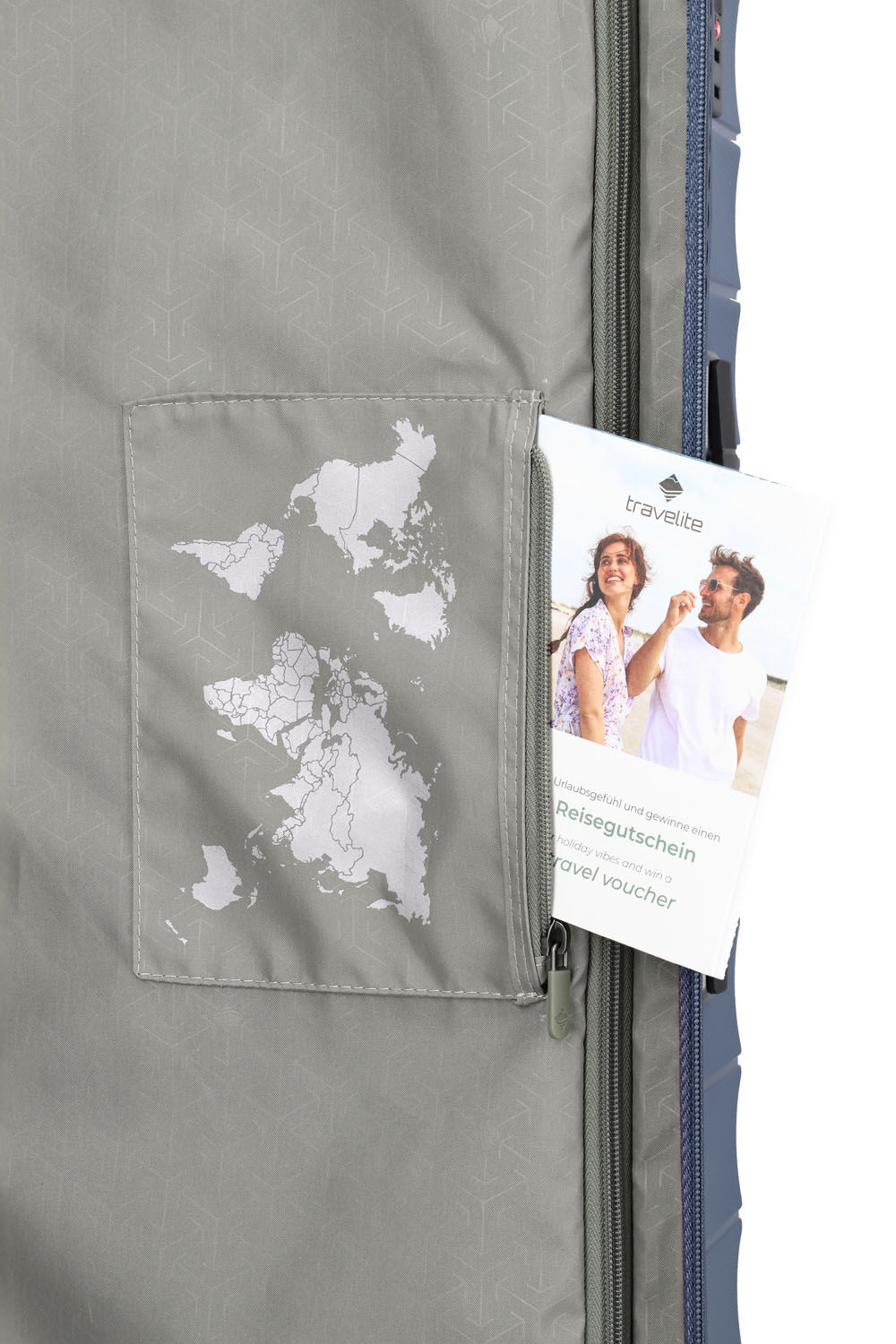 Travelite Mooby Trolley L, 4-Rollen Marine