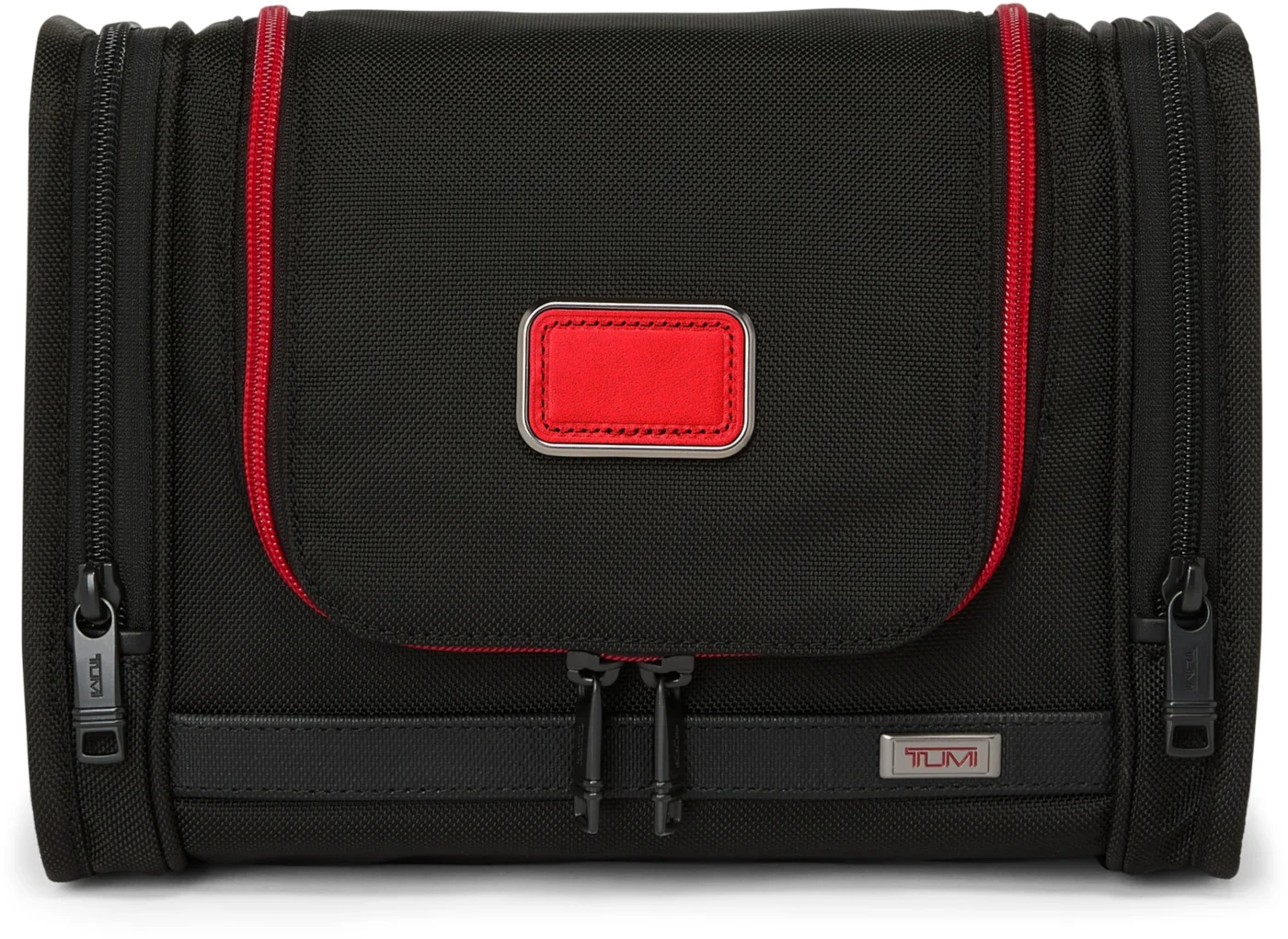 Tumi Alpha 3 Kulturbeutel zum Aufhängen Black / Red 117254-1073