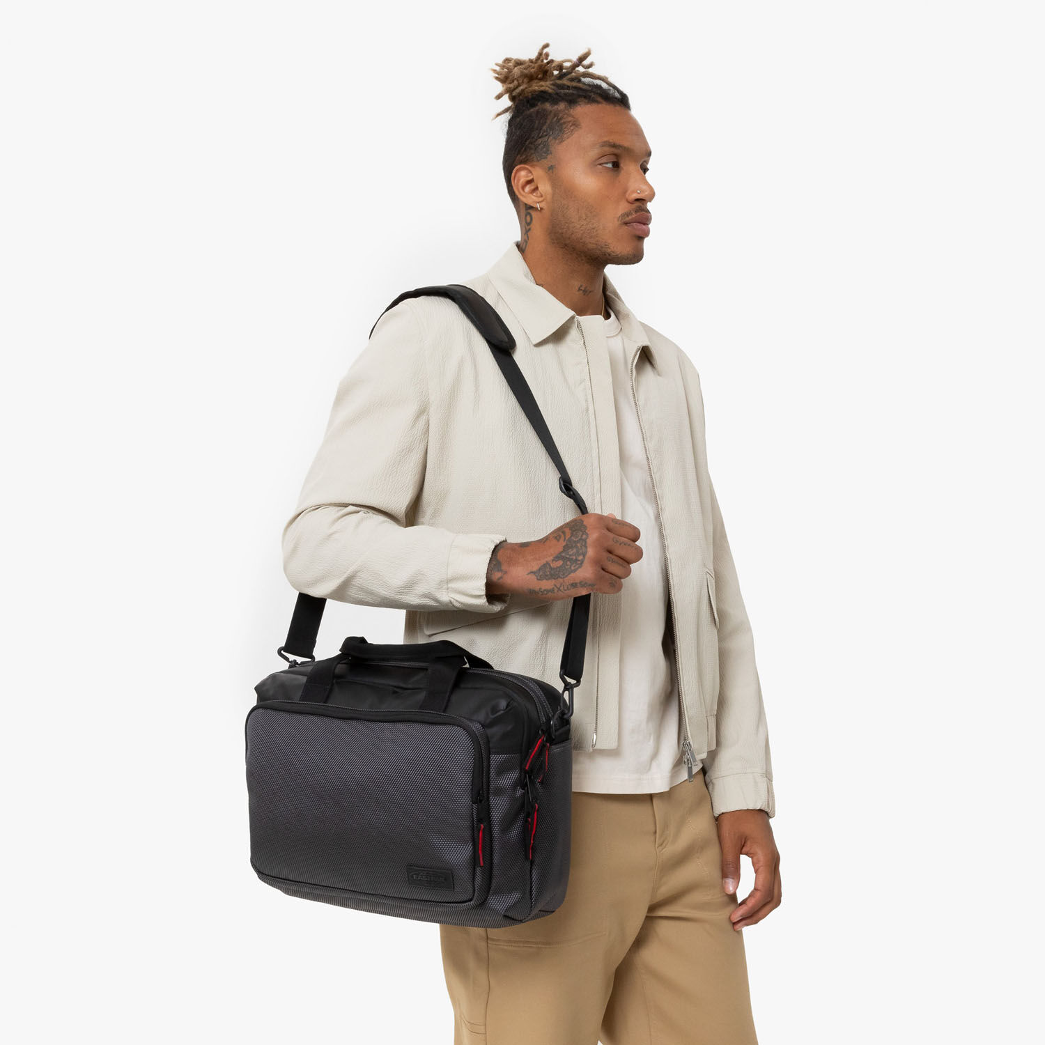Eastpak SHELDAN Schultertasche CNNCT Accent Grey