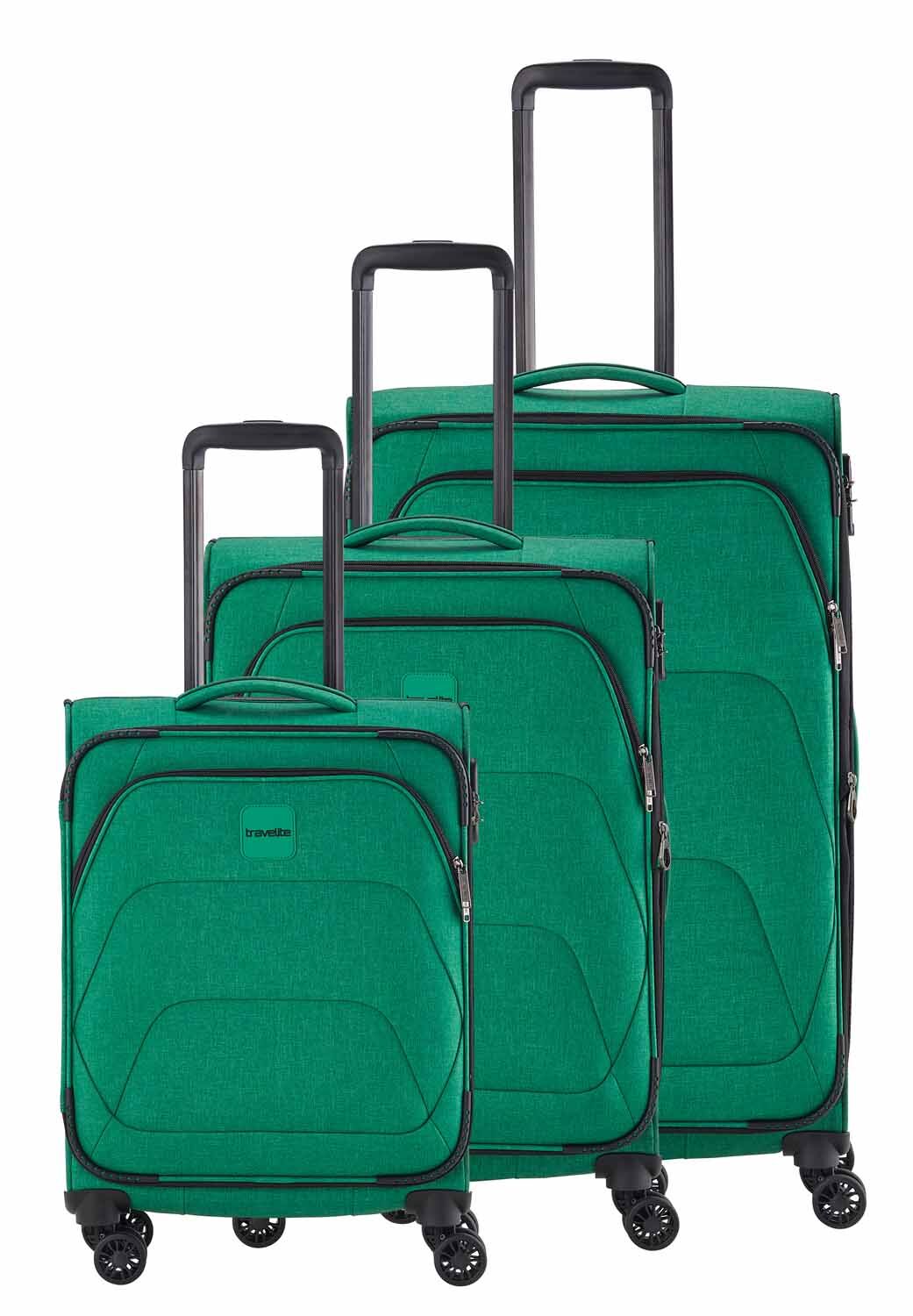 Travelite Adria 3-tlg. 4w Koffer-Set L/M/S