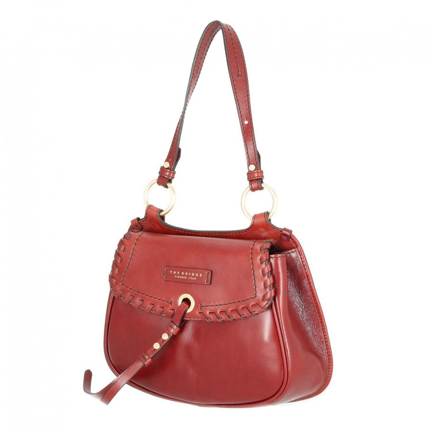 The Bridge Vallombrosa Damentasche Kirschrot/Gold The Bridge Vallombrosa Damentasche Kirschrot/Gold