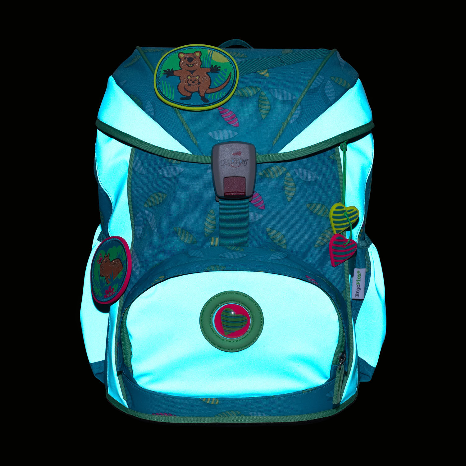 DerDieDas ErgoFlex Exklusiv "Superflash" Schulrucksack-Set 5-teilig mit Sportbeutel DerDieDas ErgoFlex Exklusiv "Superflash" Schulrucksack-Set 5-teilig mit Sportbeutel