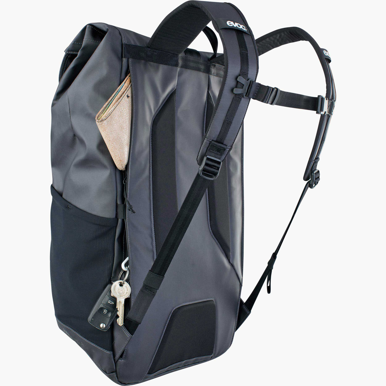 evoc DUFFLE Backpack 26 Carbon Grey - Black evoc DUFFLE Backpack 26 Carbon Grey - Black