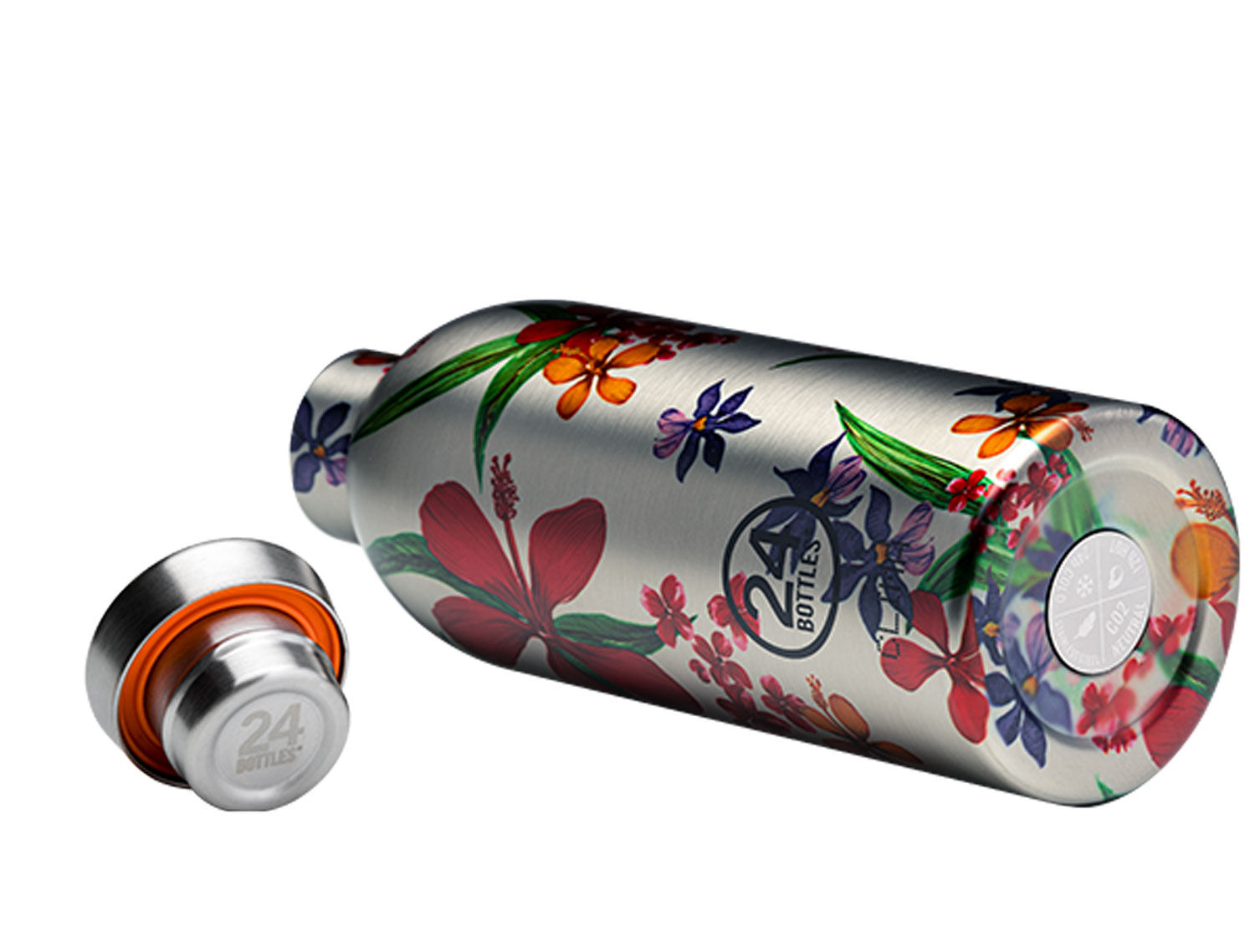 24Bottles® Clima Bottle Floral 500ml Amnesia