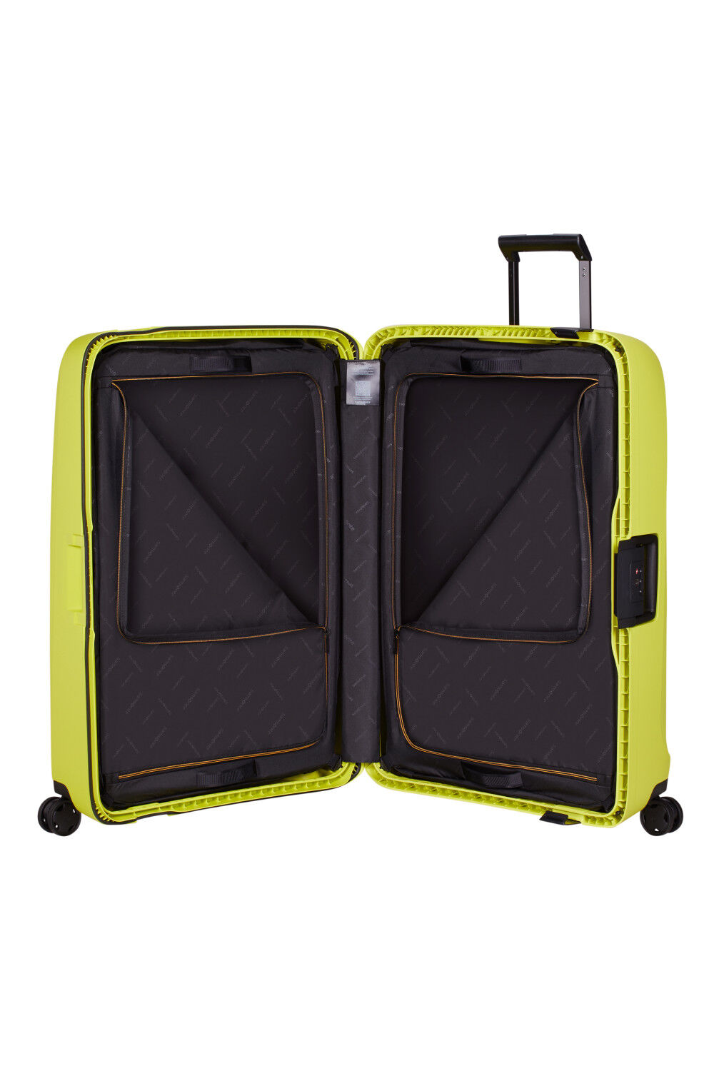 Samsonite Essens Trolley mit 4 Rollen 81cm + GRATIS HOTELGUTSCHEIN Lime