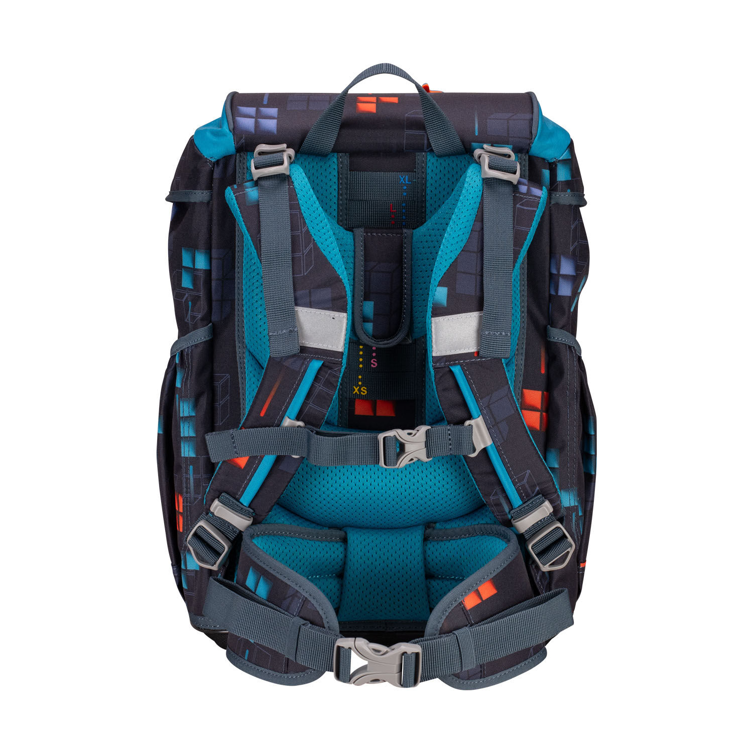 DerDieDas ErgoFlex Schulrucksack-Set 5-teilig mit Sportbeutel Ninja Fighter