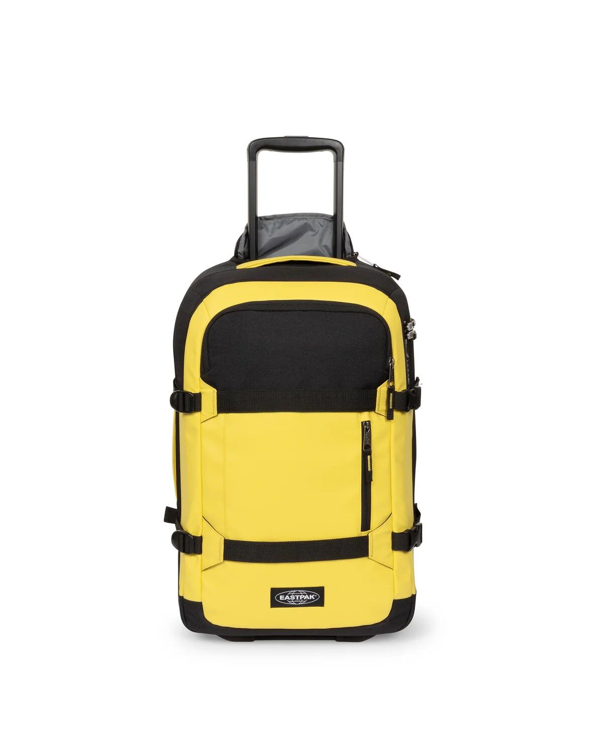 Eastpak Transit'R PRO Coated Reisetrolley S mit 2 Skater-Rollen, Authentic Original Yellow