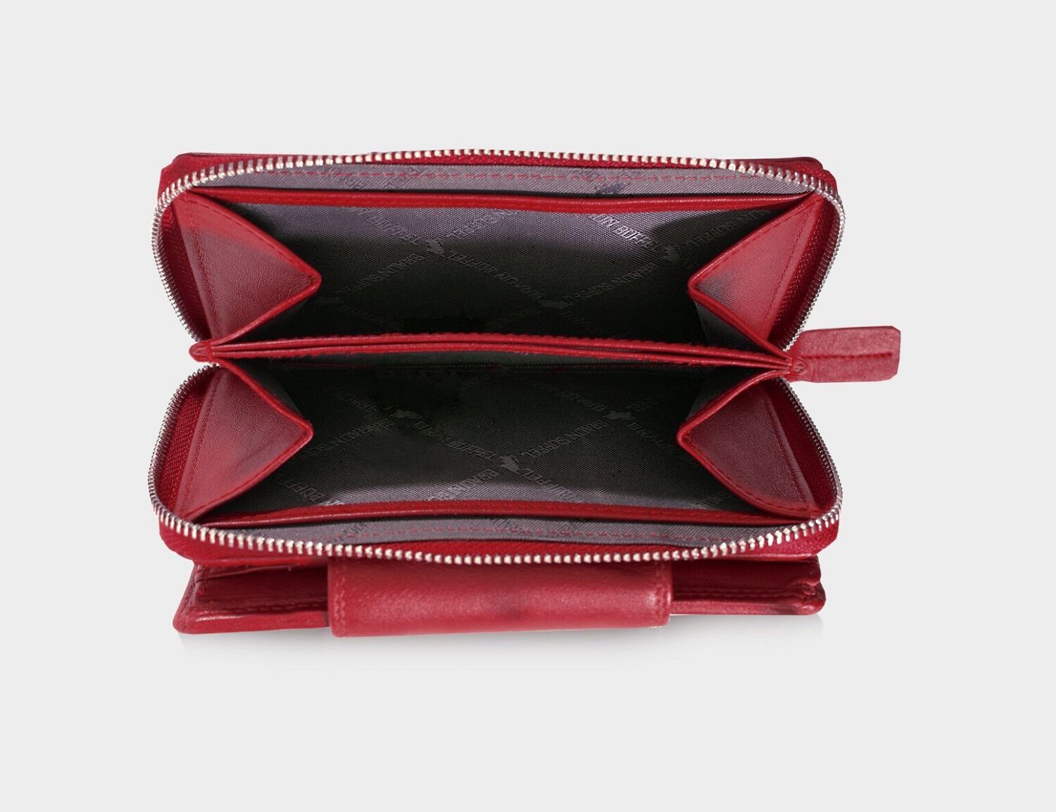 Braun Büffel GOLF SECURE RFID RV-Geldbörse M 15CS rot Braun Büffel GOLF SECURE RFID RV-Geldbörse M 15CS rot