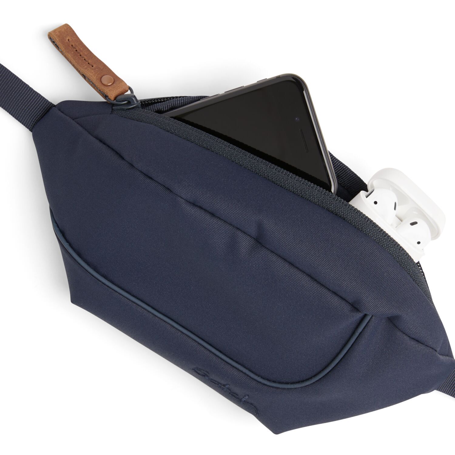 satch Freizeit CROSS EASY, the small one hip bag Pure Navy
