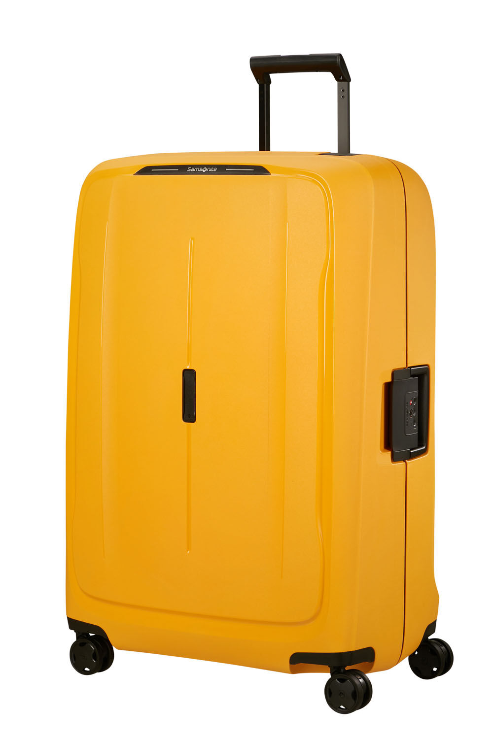 Samsonite Essens Trolley mit 4 Rollen 81cm + GRATIS HOTELGUTSCHEIN Radiant Yellow