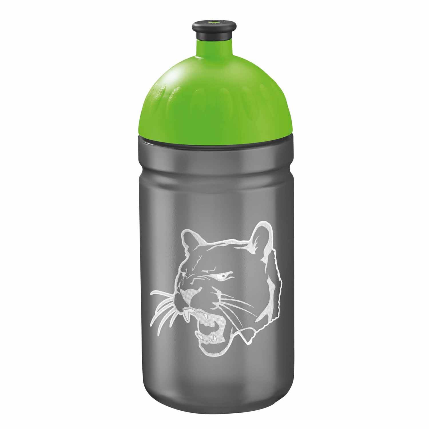 Step by Step Schulzubehör Plastik-Trinkflasche 0,5 L Wild Cat Chiko