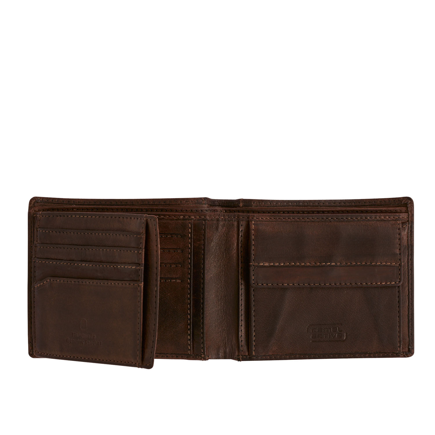 Camel Active Dust Horizontale Brieftasche aus Leder Braun