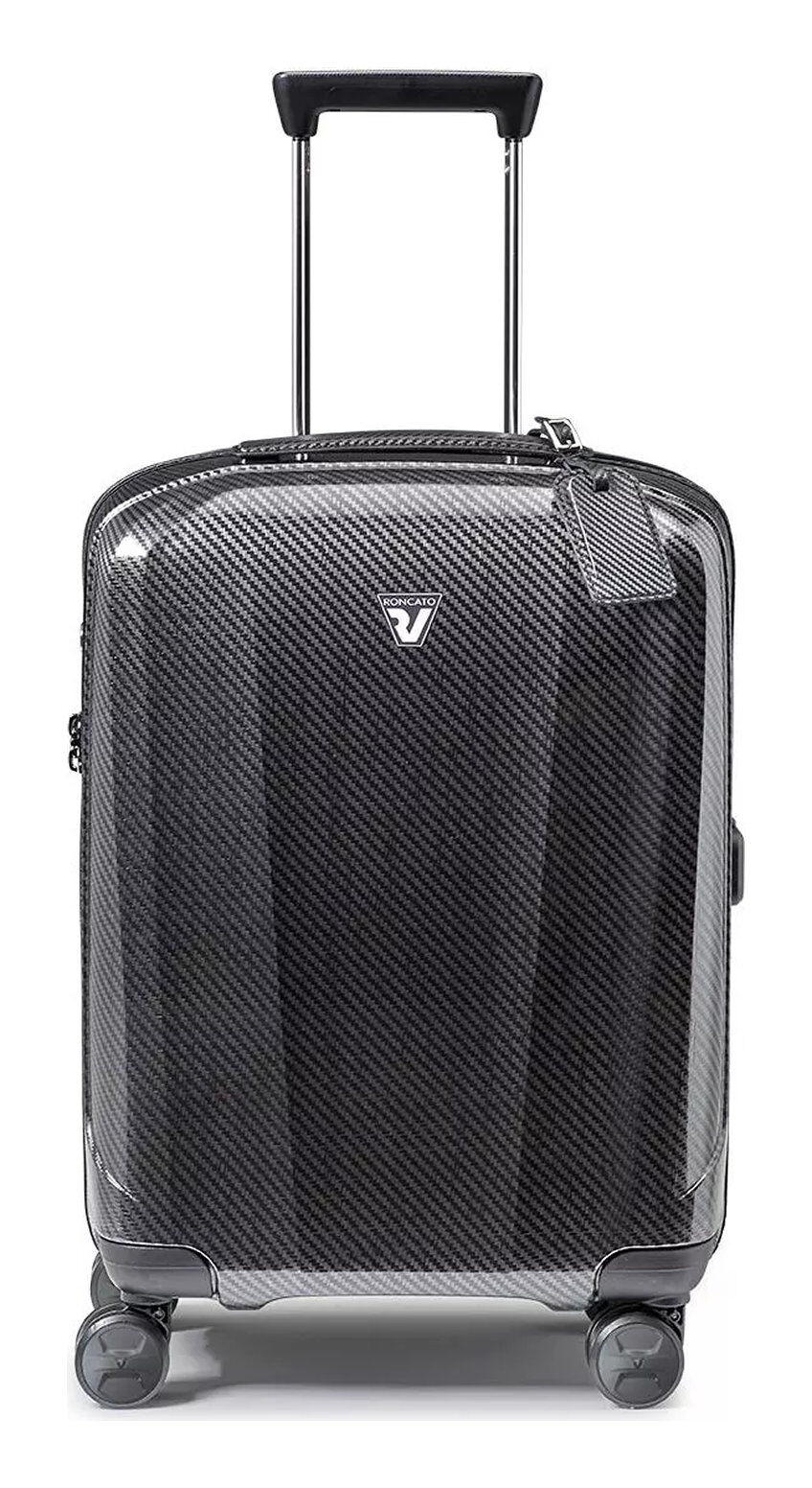 Roncato WE ARE GLAM DLX Carry-on Spinner 55cm erweiterbar Black/Graphite