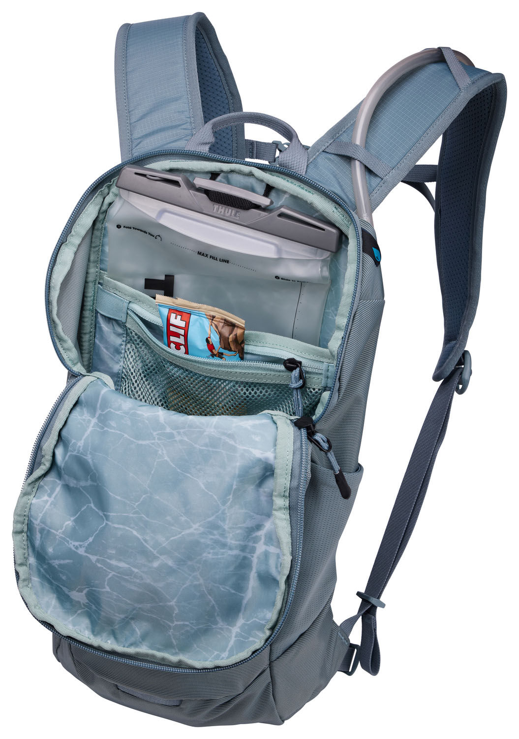 THULE AllTrail Trinkblasenrucksack 10 L Pond Gray