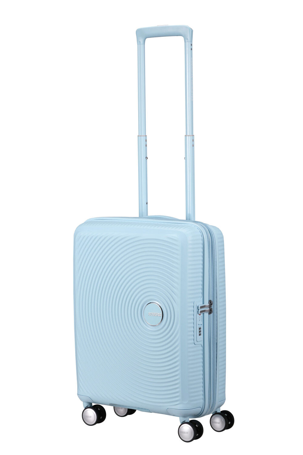 American Tourister Soundbox Trolley S 4R 55cm, erweiterbar Pastel Blue American Tourister Soundbox Trolley S 4R 55cm, erweiterbar Pastel Blue
