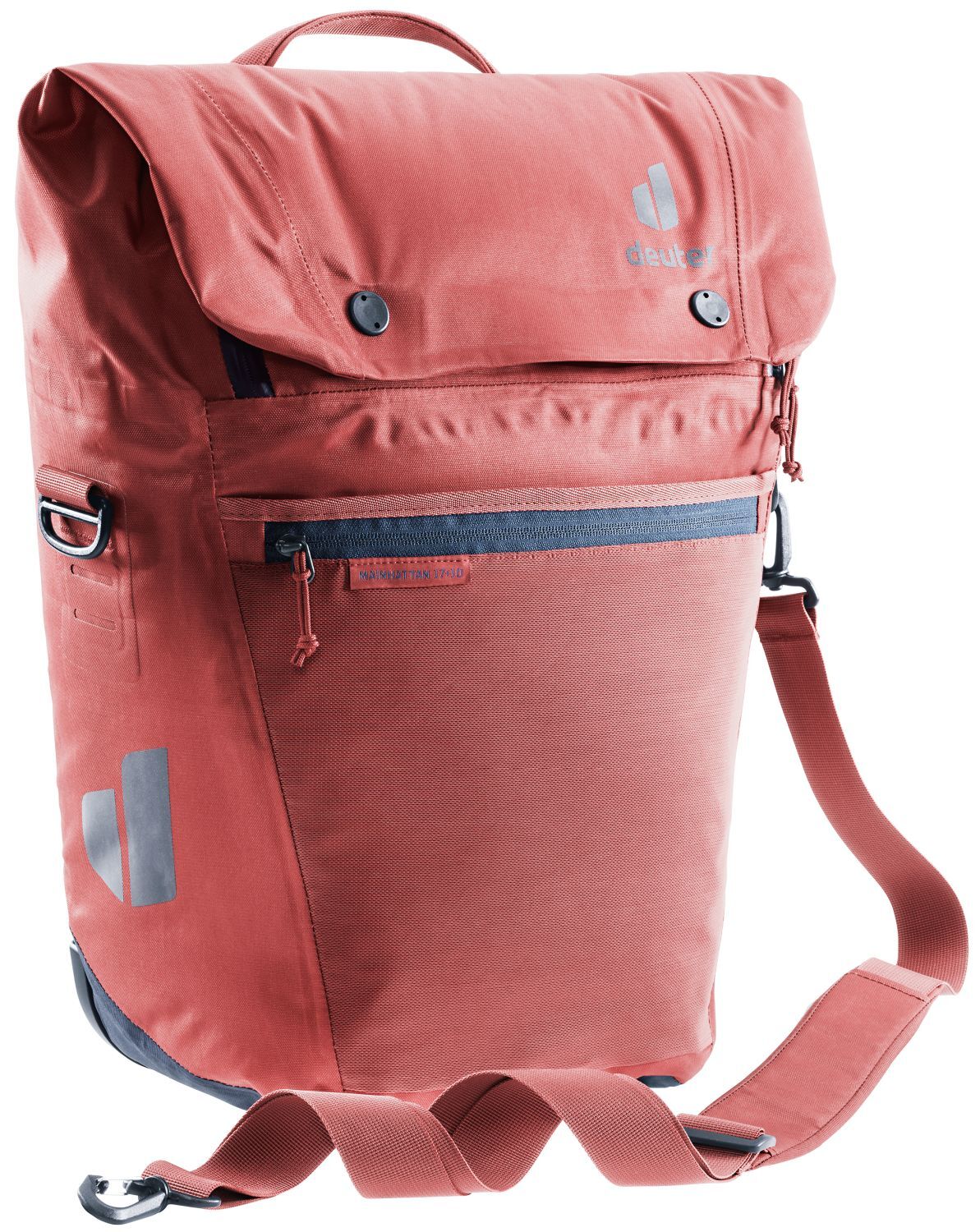 Deuter Mainhattan 17+10 Fahrradtasche redwood-ink