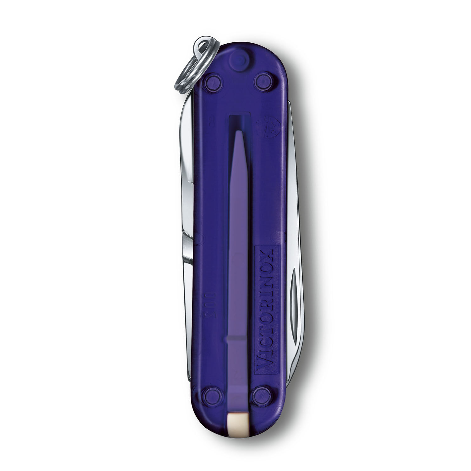Victorinox Classic SD 7 Funktionen, kleines Taschenmesser Persian Indigo