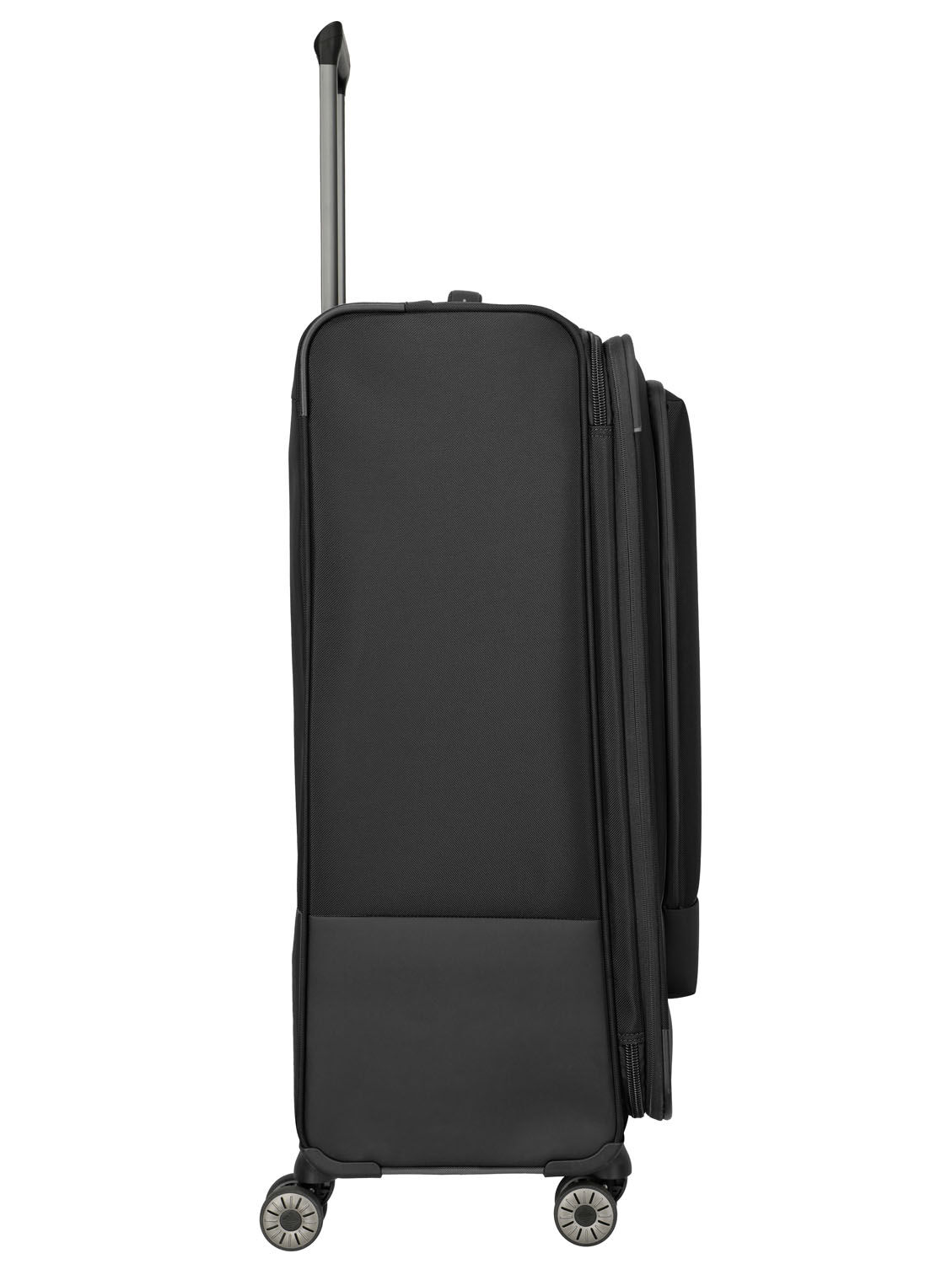 Travelite Crosslite Trolley XL 4-Rollen erweiterbar Schwarz