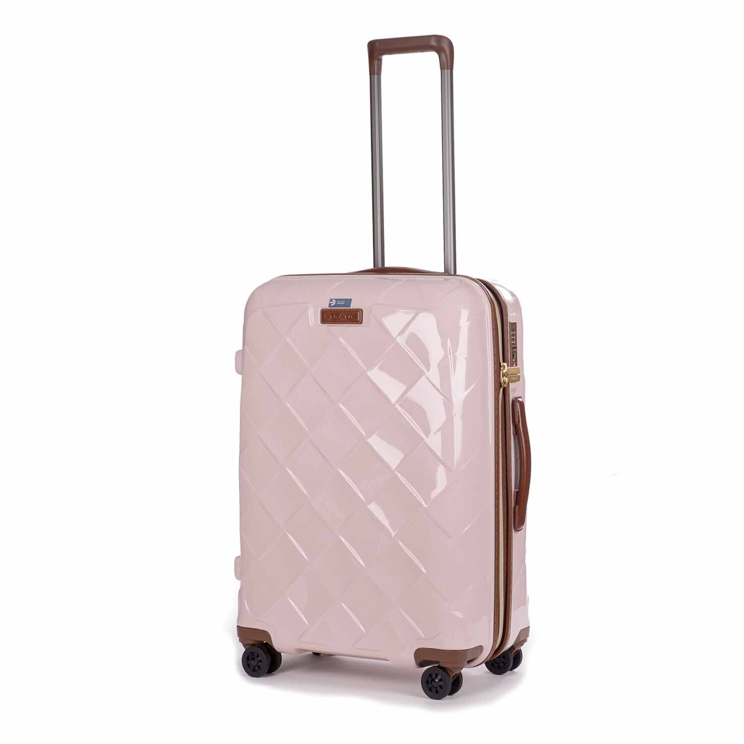 Stratic Leather & More Trolley M, 4 Rollen Rose Stratic Leather & More Trolley M, 4 Rollen Rose