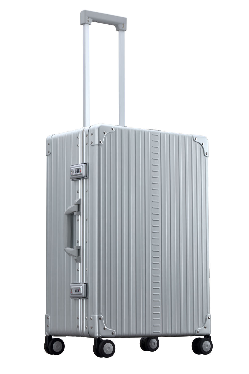 Aleon Traveler Suiter Koffer 26", mit Kleidersack Platin - Silber