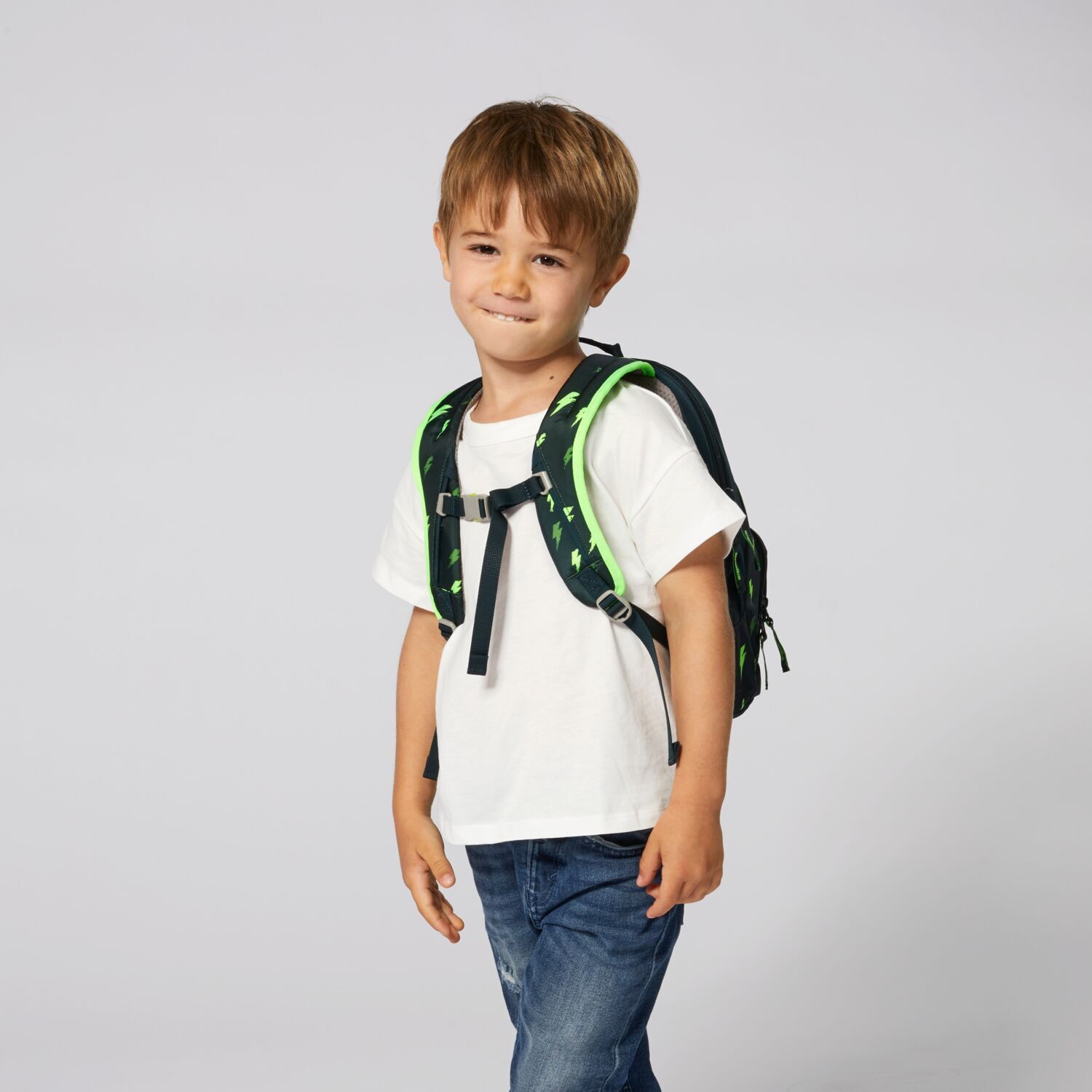 ergobag ease LUMI-Edition Small Kinderrucksack Bärtolomäus