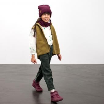 Affenzahn Winter Kindermütze Lang Dreamer Berry