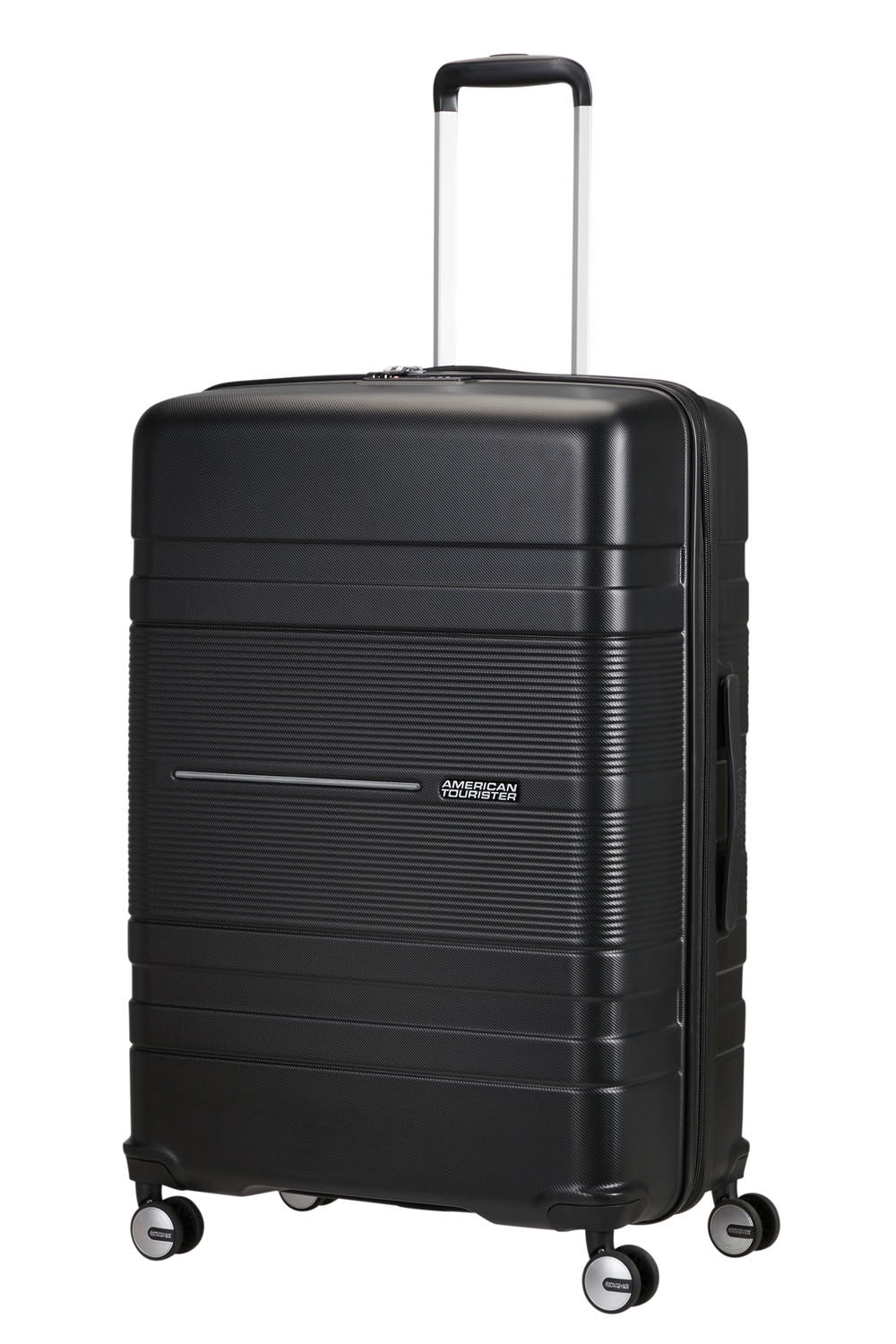 American Tourister Funstripe Trolley 76cm mit 4 Rollen Navy