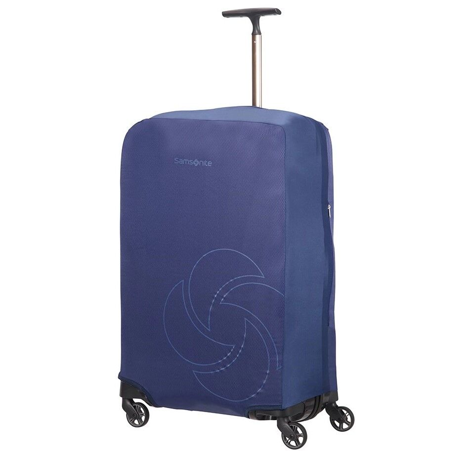 Samsonite Global Travel Accessories faltbare Kofferhülle M, blau