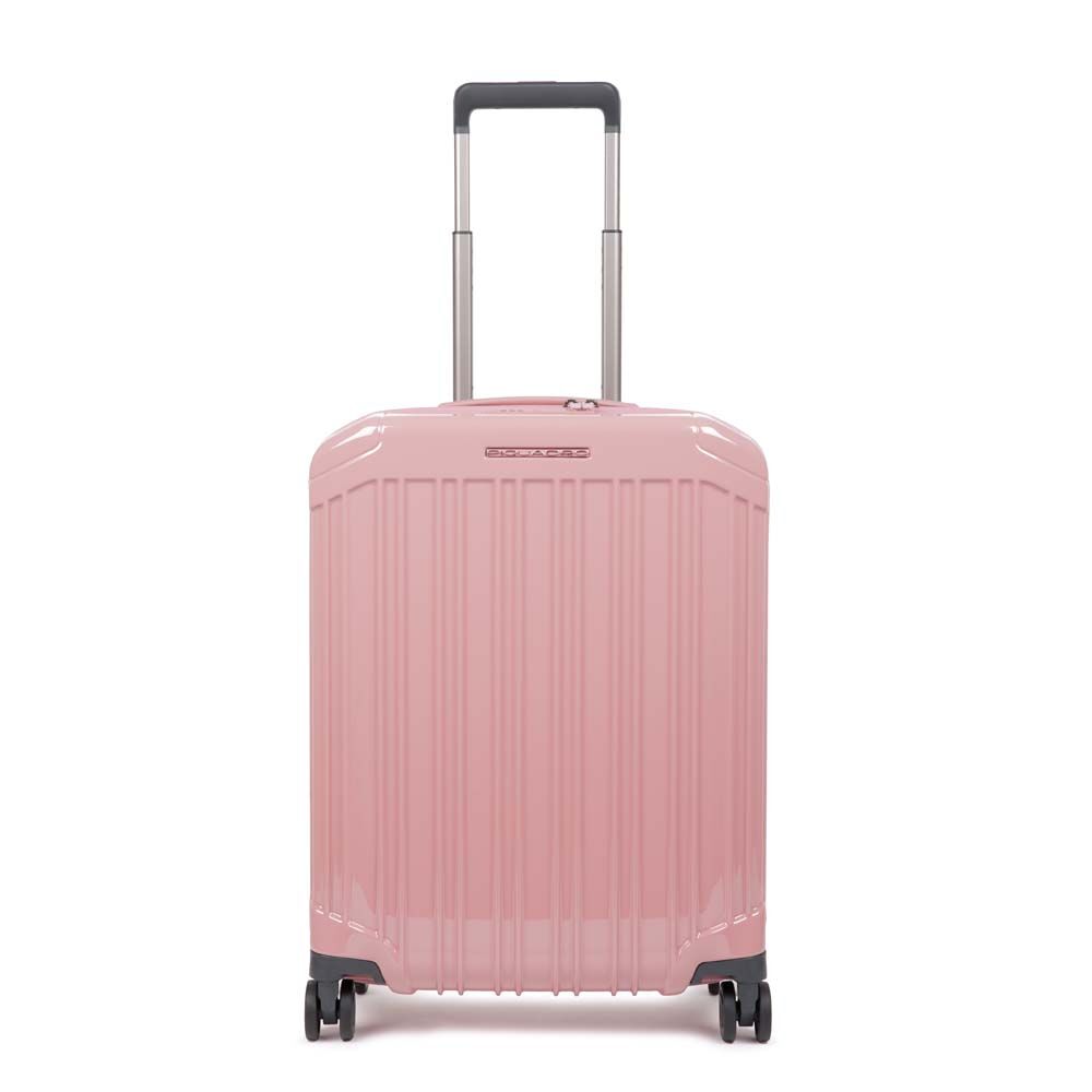 Piquadro PQ-Light Ultra slim Kabinen-Hartschalentrolley rosa