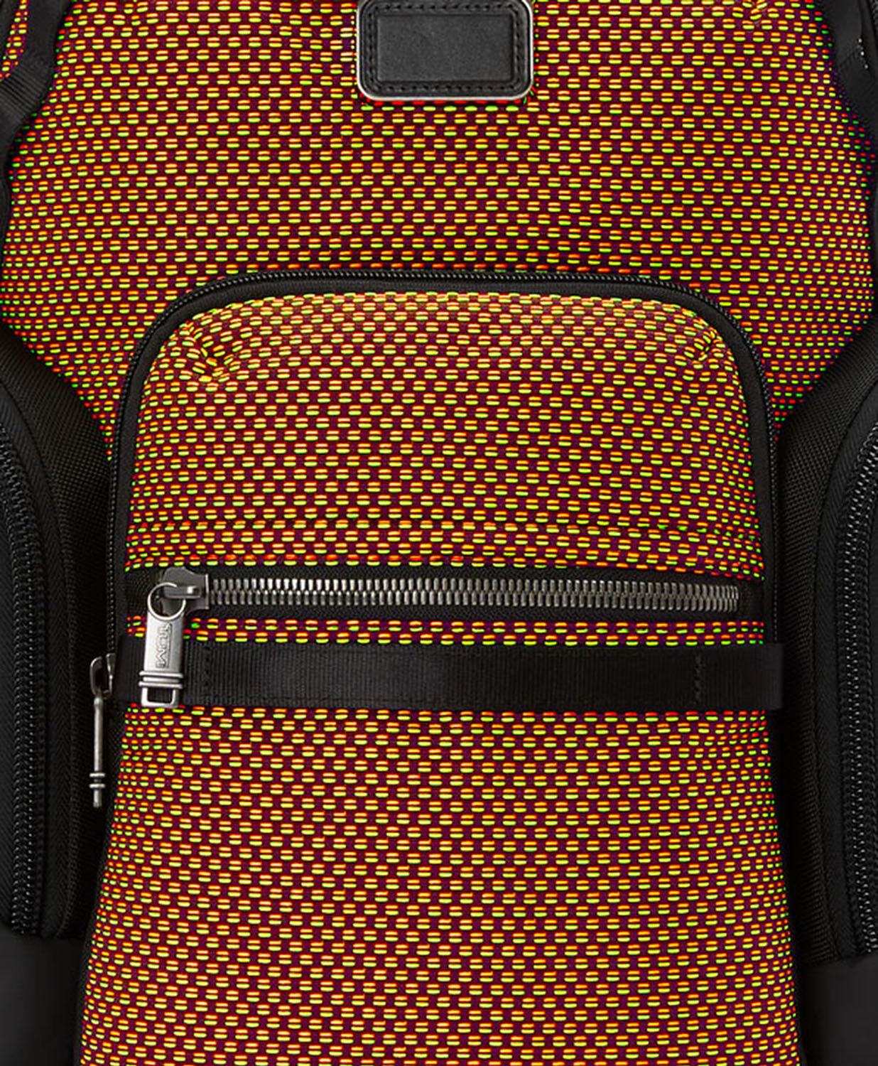 Tumi Alpha Bravo Navigation Rucksack Red/lime