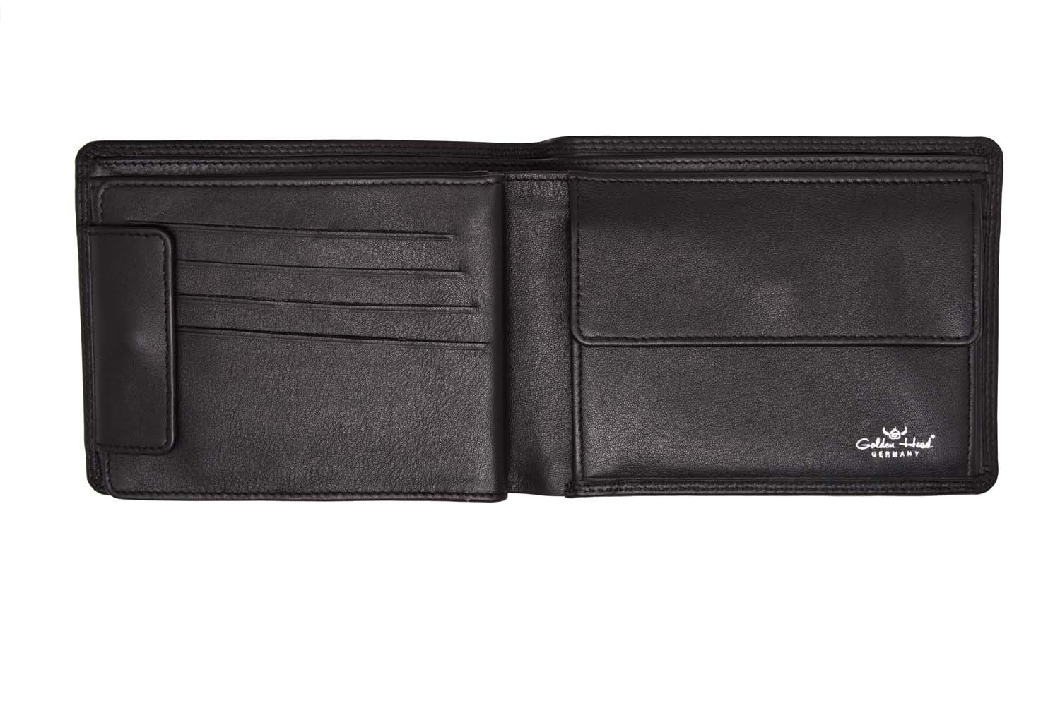 Golden Head Polo RFID Protect Scheintasche 1138-51 schwarz Golden Head Polo RFID Protect Scheintasche 1138-51 schwarz