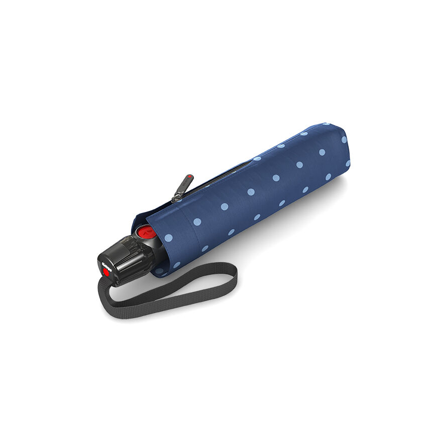 Knirps T.200 Medium Duomatic Automatischer Taschenschirm mit UV-Schutz Kelly Blue