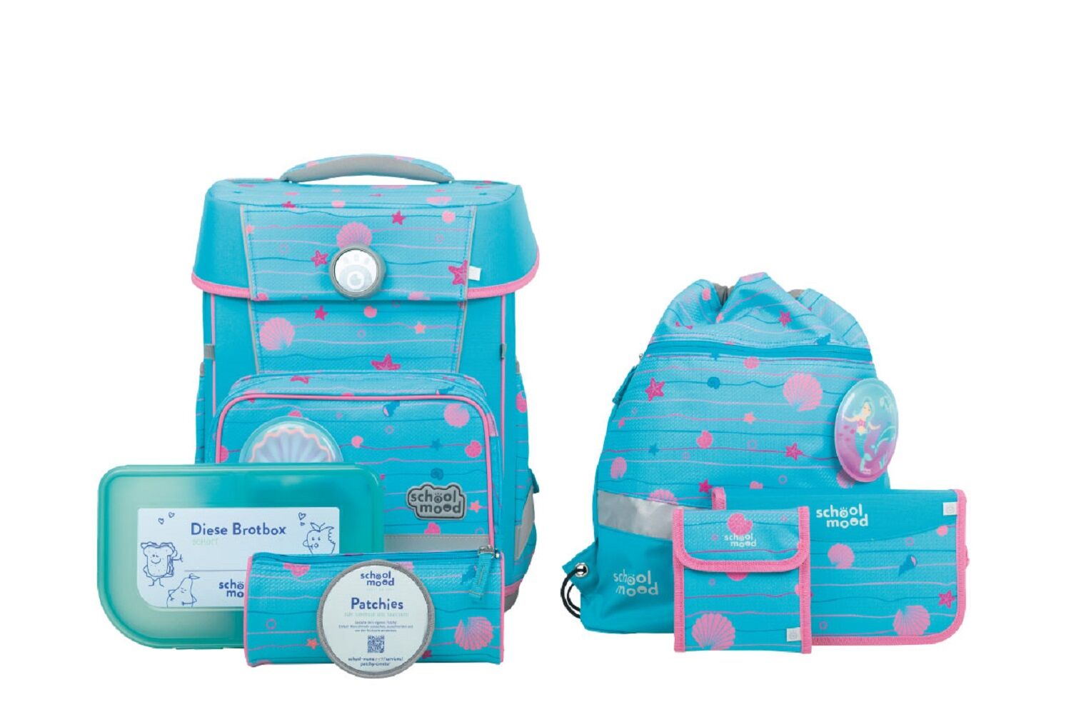 School-Mood Champion 7-tlg. Schulranzenset School-Mood Champion 7-tlg. Schulranzenset