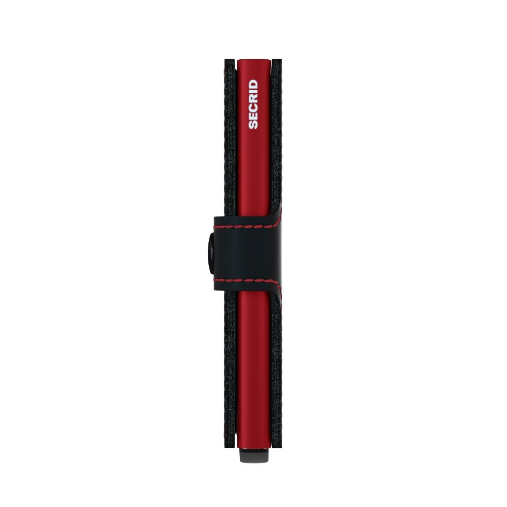 Secrid Miniwallet Matte MM-Black & Red