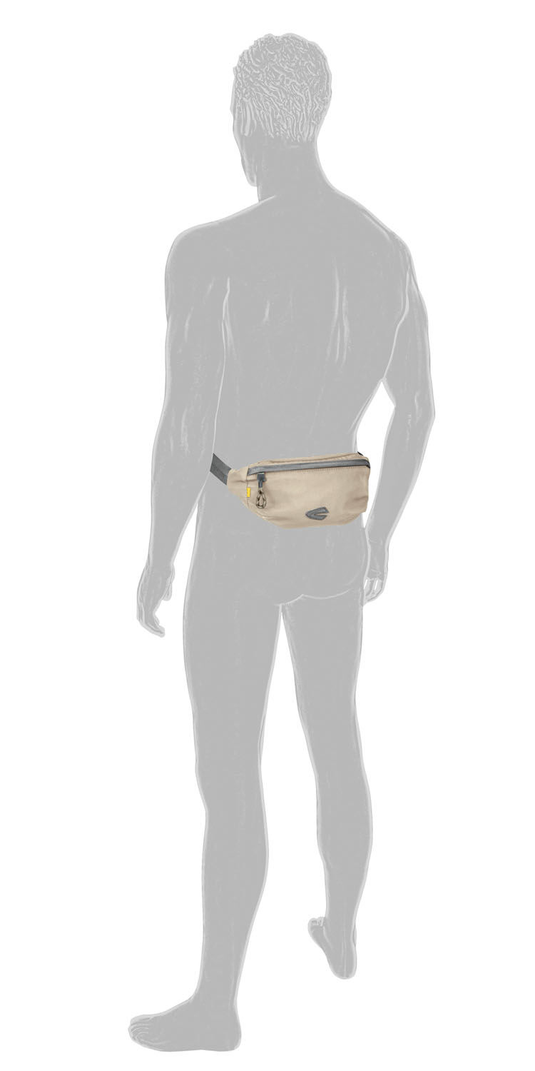 Camel Active Terra Belt Bag S aus recyceltem Nylon 4225 Beige