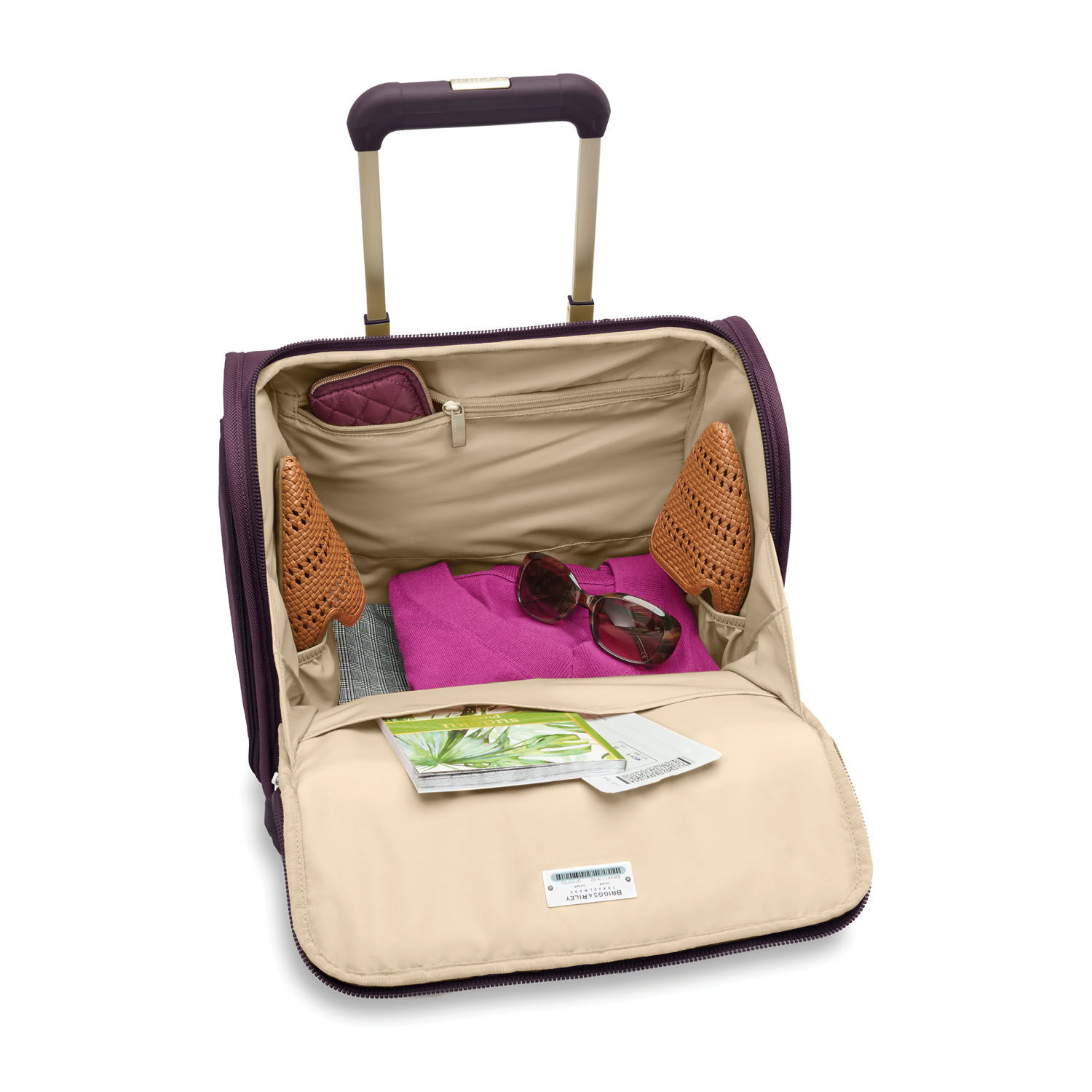 Briggs & Riley Baseline Cabin Spinner Plum