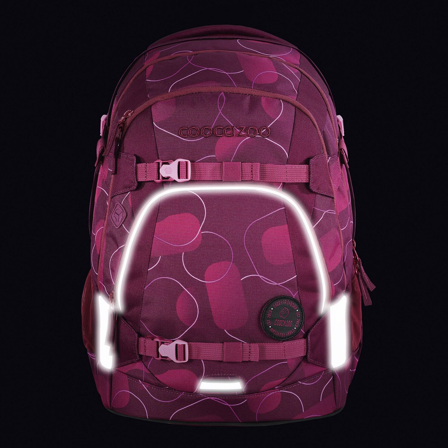 Coocazoo MATE Schulrucksack -Kollektion 2023 Berry Bubbles