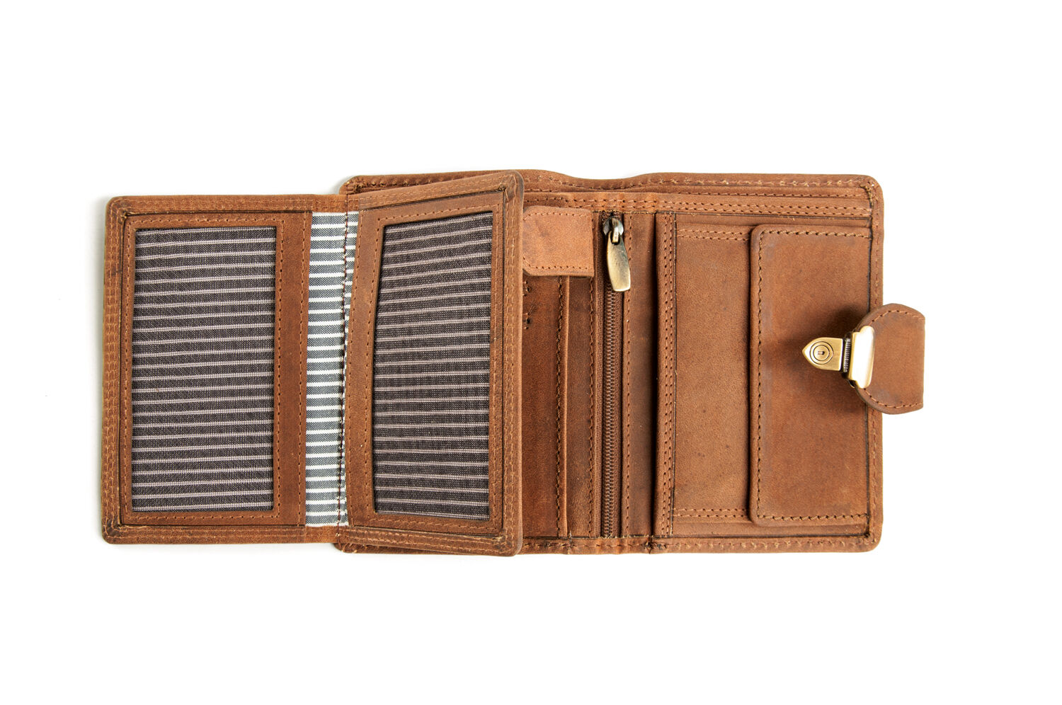 Harold's Antic Accessories Börse Natur