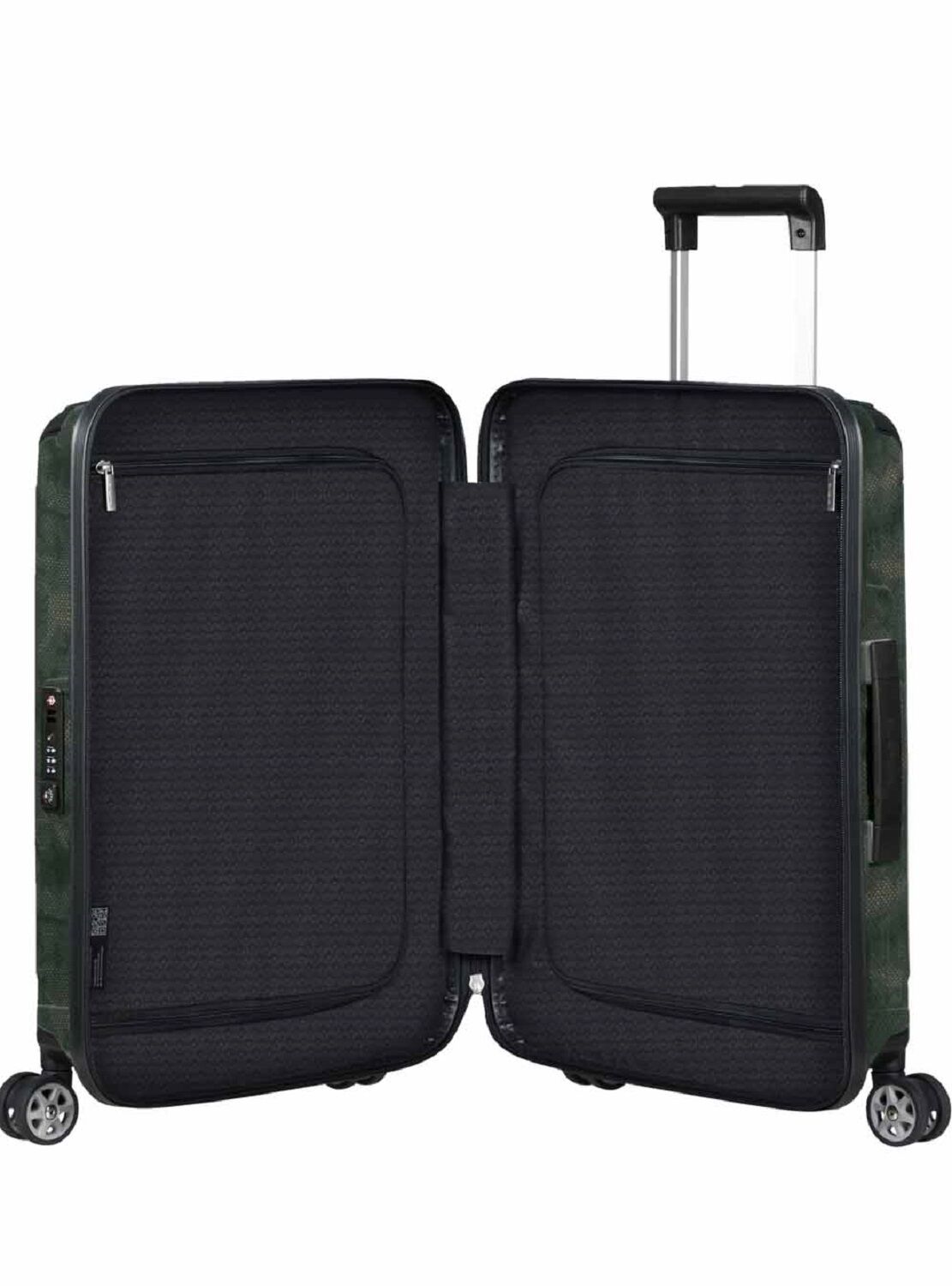 Samsonite Lite-Box Cabin Trolley mit 4 Rollen 55cm Camo/Green