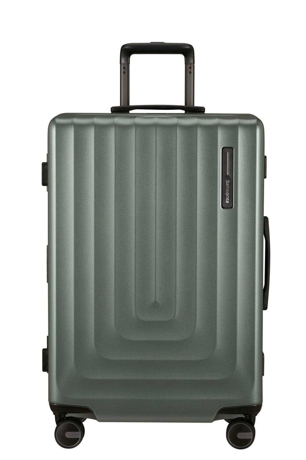 Samsonite Focus Trolley mit 4 Rollen, M, Matt Sage Khaki