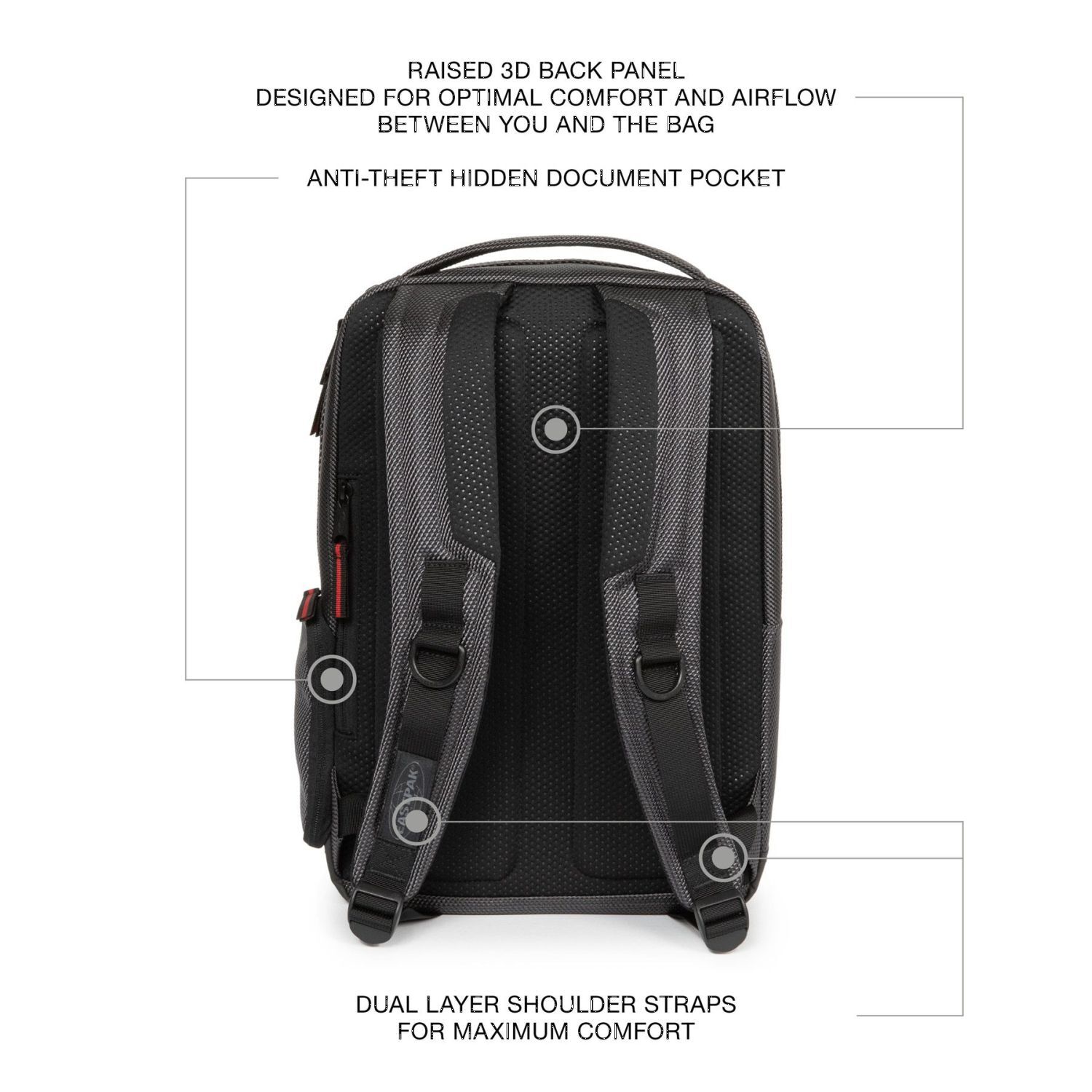 Eastpak Tecum Rucksack S CNNCT Accent Grey