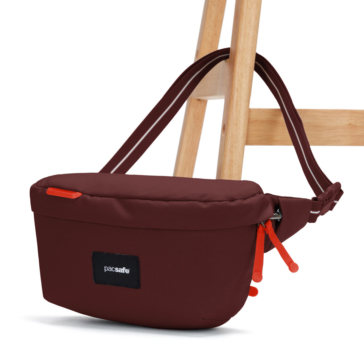 pacsafe GO Anti-Theft Sling Pack Garnet Red
