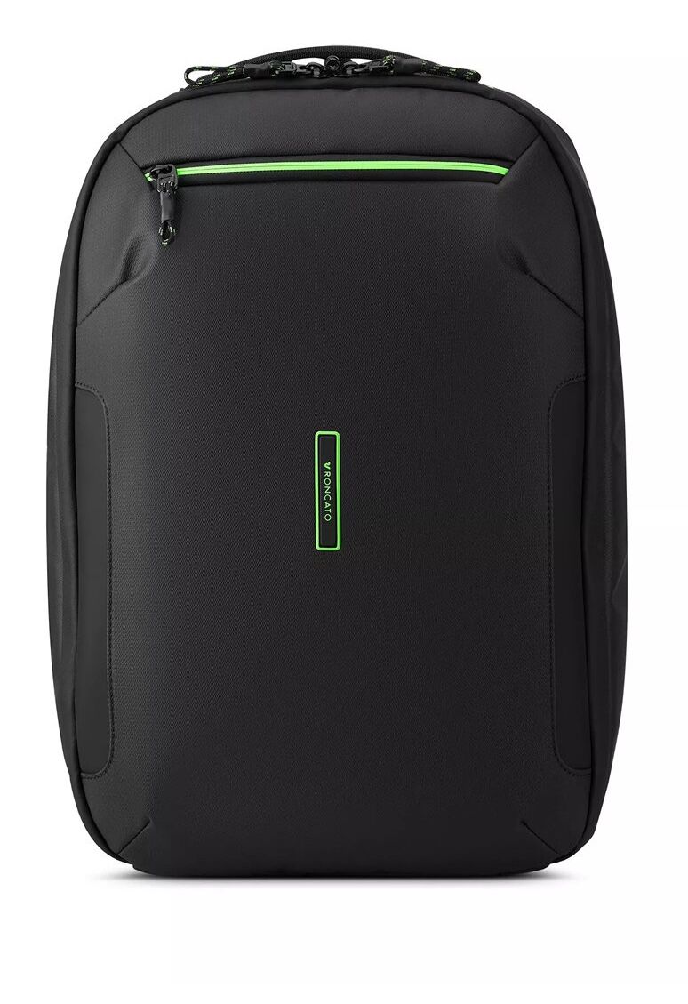 Roncato NORWAY Slim Business Rucksack mit Laptopfach Schwarz