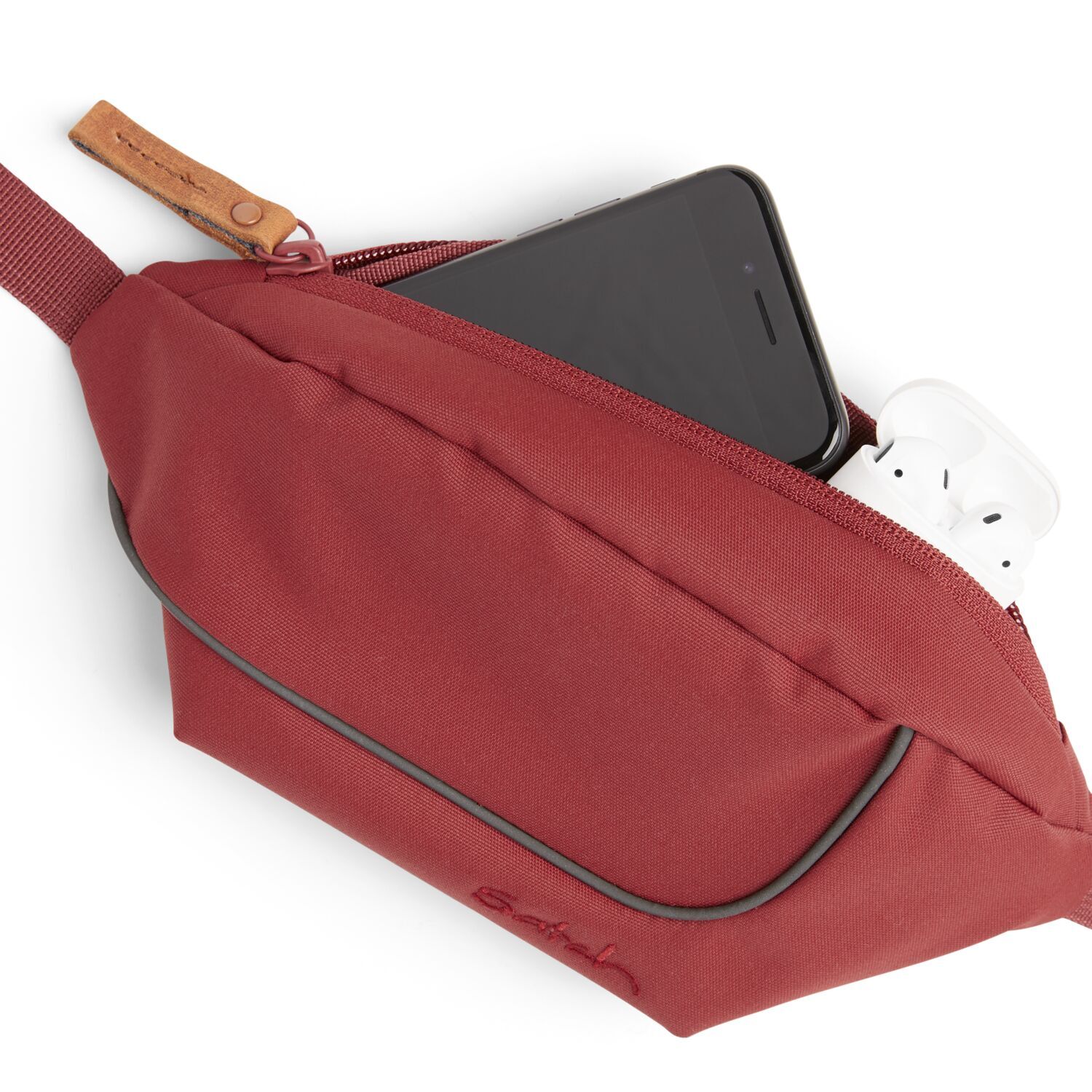 satch Freizeit CROSS EASY, the small one hip bag Pure Red satch Freizeit CROSS EASY, the small one hip bag Pure Red